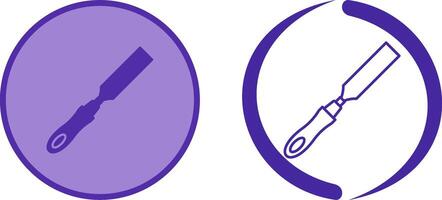 Chisel Icon Design vector