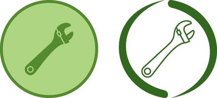 Wrench Icon Design vector