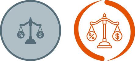 Scale Icon Design vector