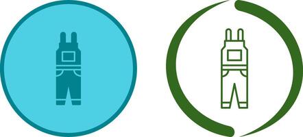 Jumpsuit Icon Design vector