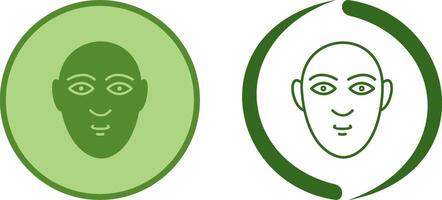 Human Face Icon Design vector