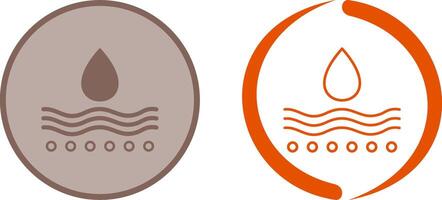 Moisture Icon Design vector