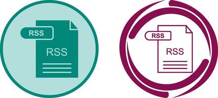 RSS Icon Design vector