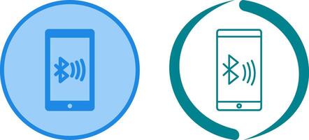 Connected Device Icon Design vector