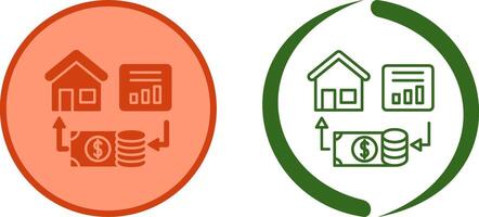 Investment Icon Design vector