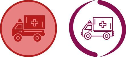 Ambulance Icon Design vector