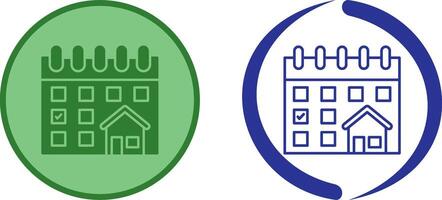 Calendar Icon Design vector