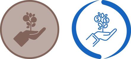 Growth Icon Design vector