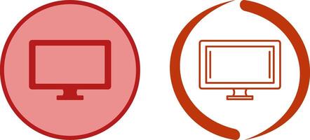 Monitor Icon Design vector