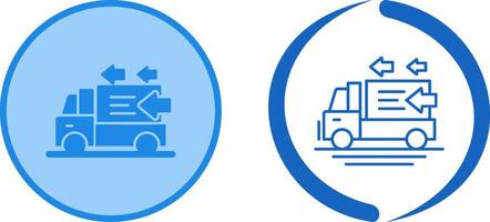 Order Return Icon Design vector