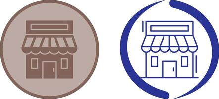 Retail Place Icon Design vector