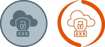 Password Icon Design vector