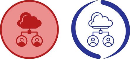 Cloud Icon Design vector