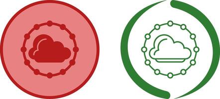Cloud Icon Design vector