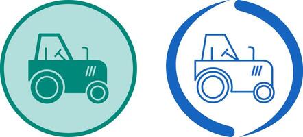 Tractor Icon Design vector