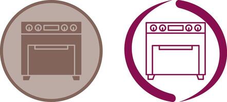 Oven Icon Design vector