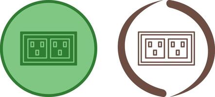 Socket Icon Design vector