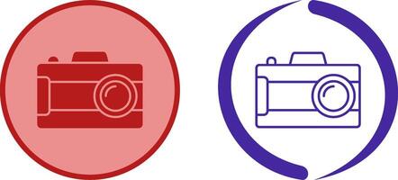 Digital Camera Icon Design vector