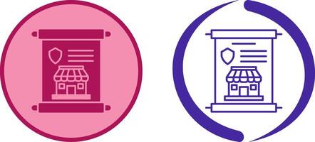 Policy Icon Design vector