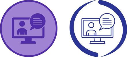 Conversation Icon Design vector