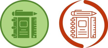 Learning Tools Icon Design vector