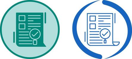 SEO Audit Icon Design vector