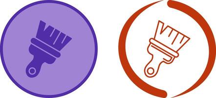 Paint Brush Icon Design vector