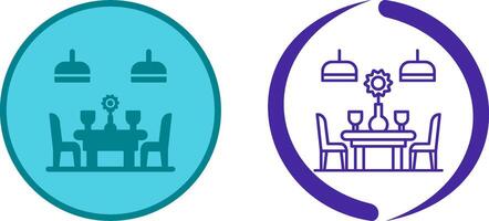 Table Icon Design vector