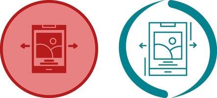 Swipe Icon Design vector