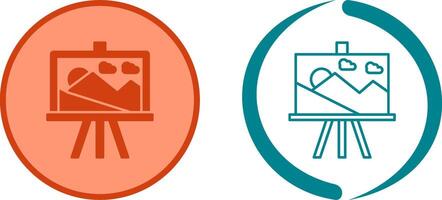 Canvas Icon Design vector