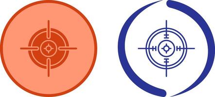 Aim Icon Design vector