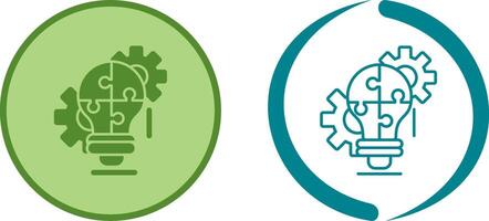 Problem Solving Icon Design vector