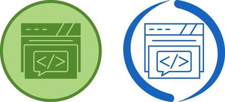 Message Icon Design vector