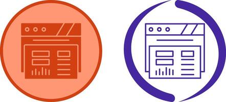 Dashboard Icon Design vector