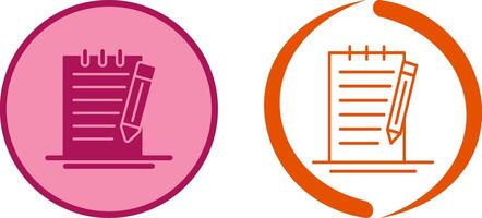 Check Up List Icon Design vector