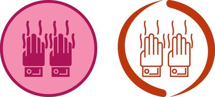 Smelly Hands Icon Design vector