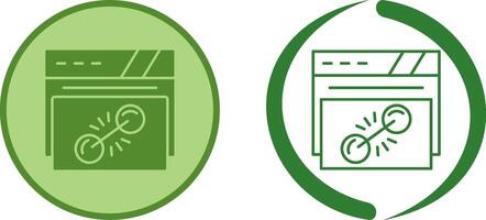 Link Icon Design vector