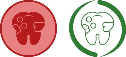Caries Icon Design vector