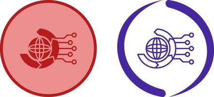 Internet Icon Design vector