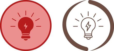 Light Bulb Icon Design vector