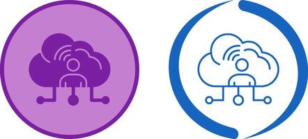 Network Icon Design vector