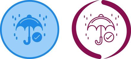 Keep Dry Icon Design vector