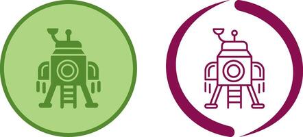 Lander Icon Design vector
