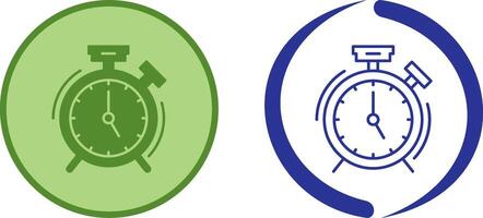 Alarm Clock Icon Design vector