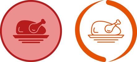 Chicken Icon Design vector