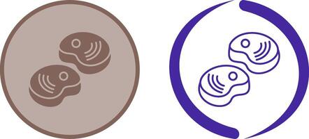 Steak Icon Design vector