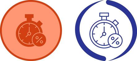 Timer Icon Design vector