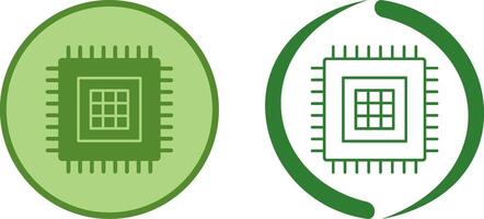 Processor Icon Design vector