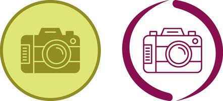Digital Camera Icon Design vector