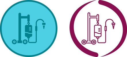 Intravenous Icon Design vector